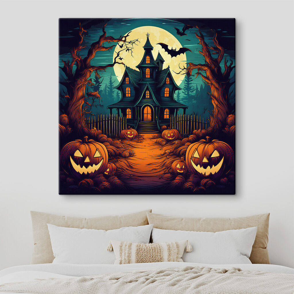 Pompoenen voor een spookhuis — interieur 1