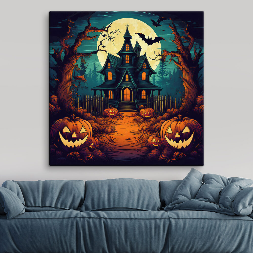 Pompoenen voor een spookhuis — interieur 2