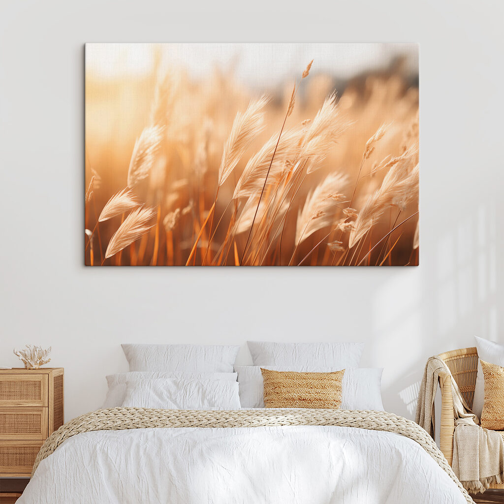 Grashalmen in warme tegenzon — interieur 1