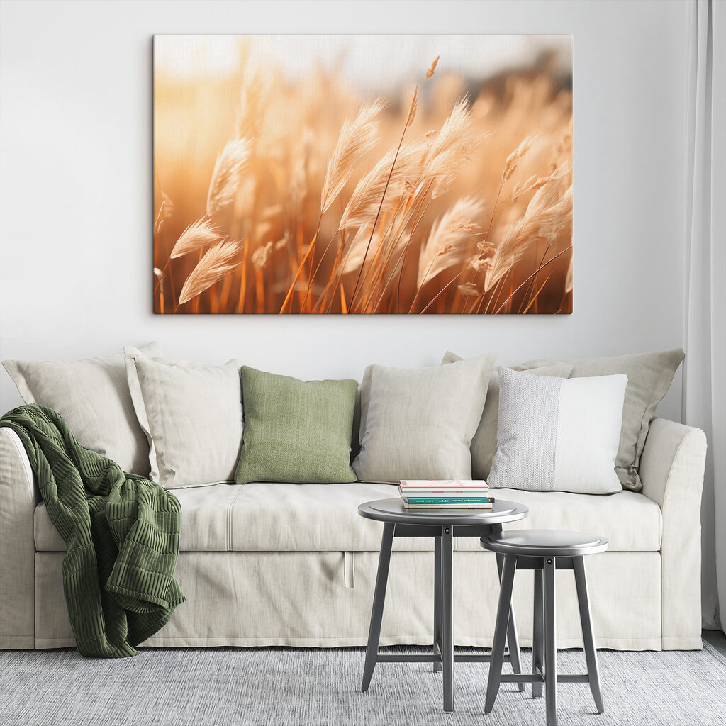 Grashalmen in warme tegenzon — interieur 2