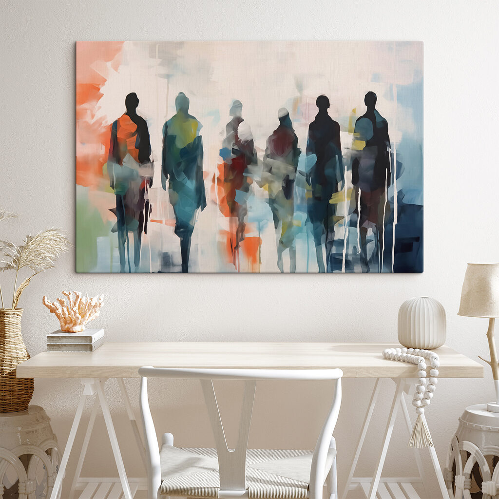 Gestalten in lichte kleuren — interieur 2
