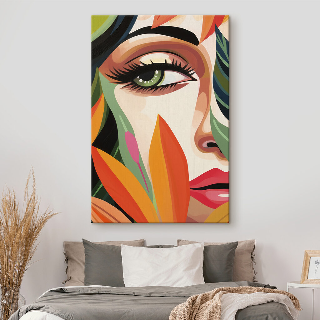 Groene blik tussen bladeren — interieur 3