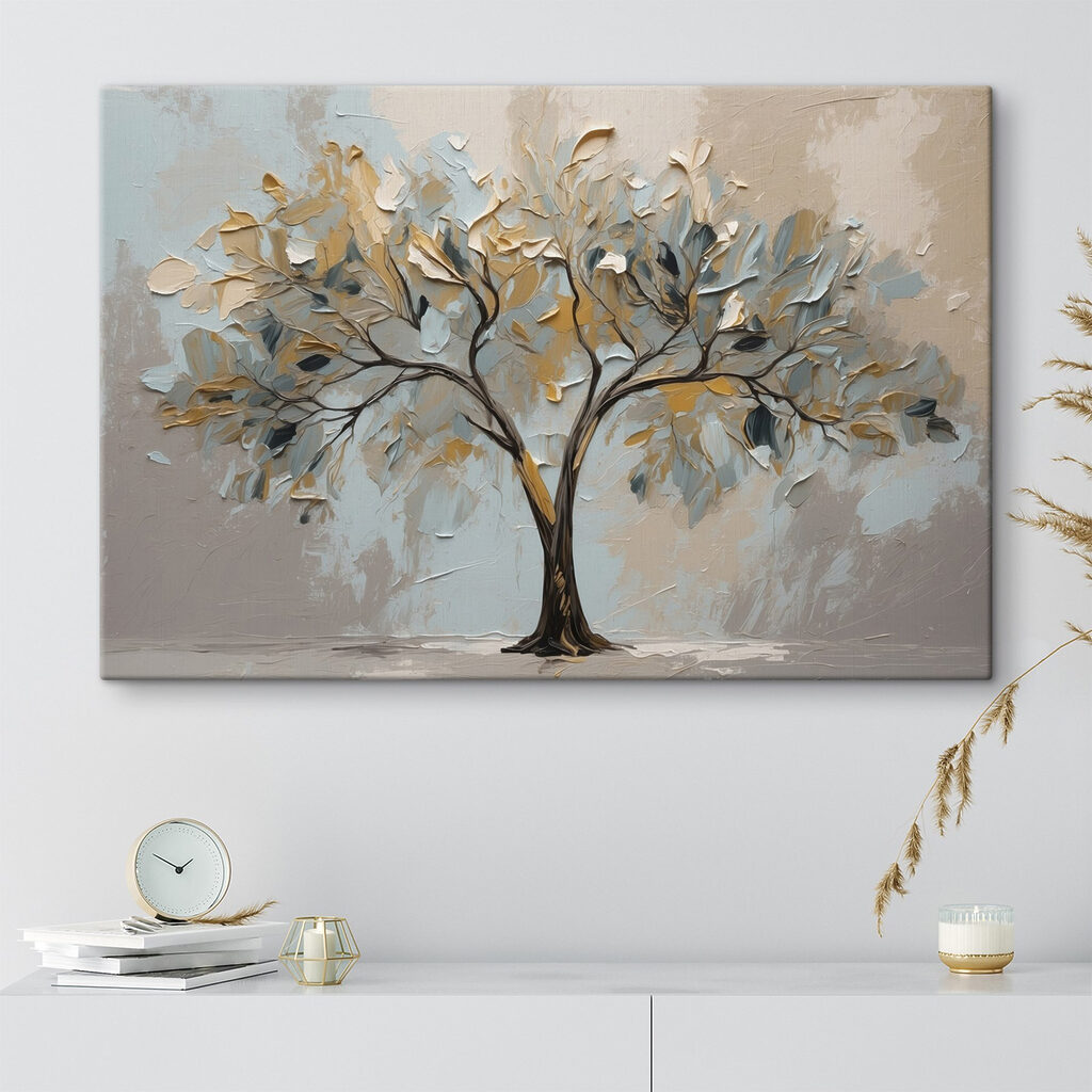Boom in bleke verf — interieur 5