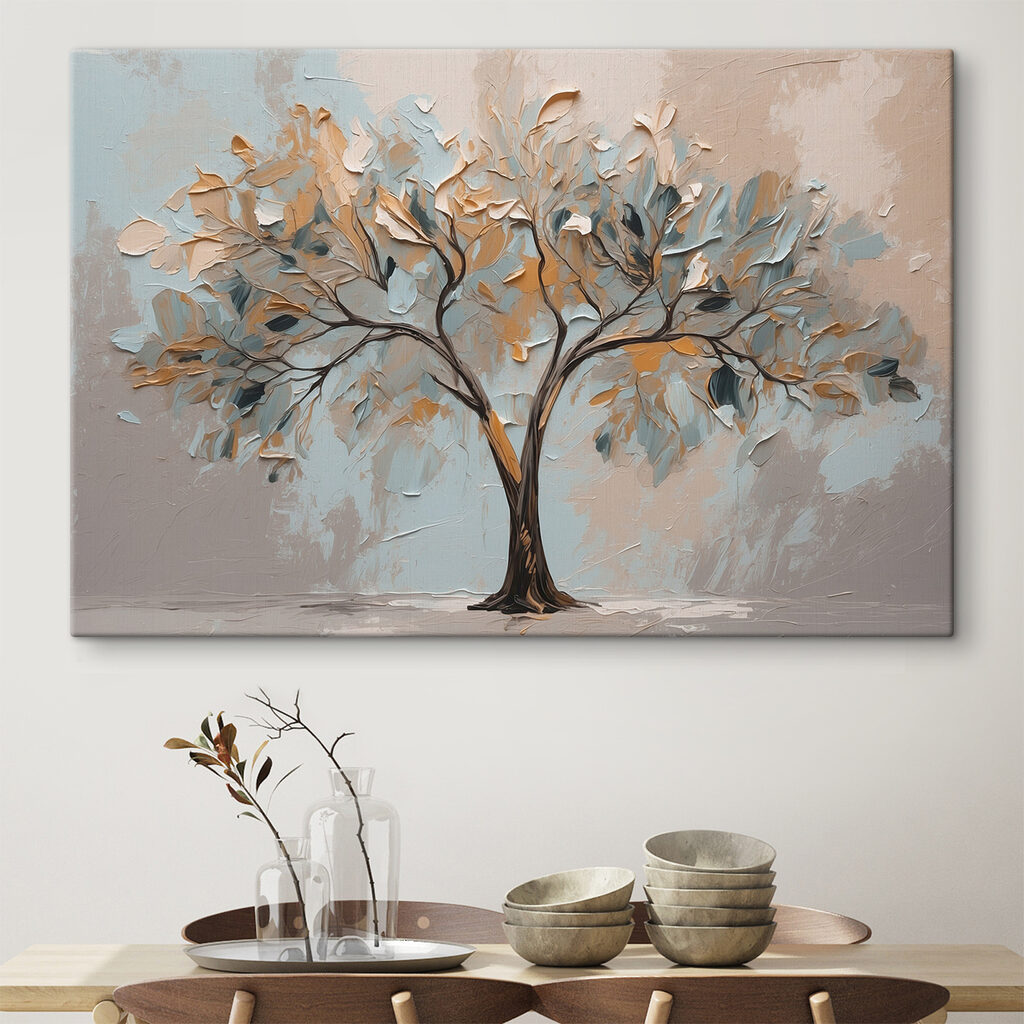 Boom in bleke verf — interieur 3