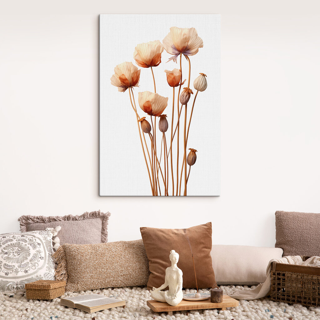 Droge bloei op stelen — interieur 1