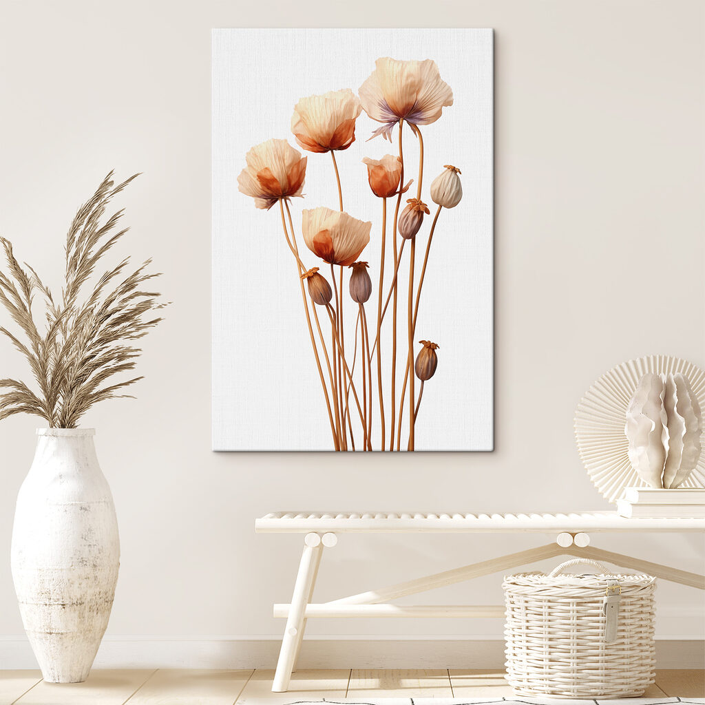 Droge bloei op stelen — interieur 2