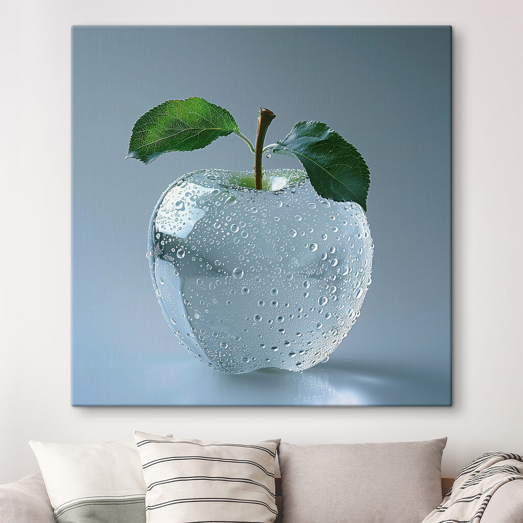 Druppels op een glasappel — interieur 2