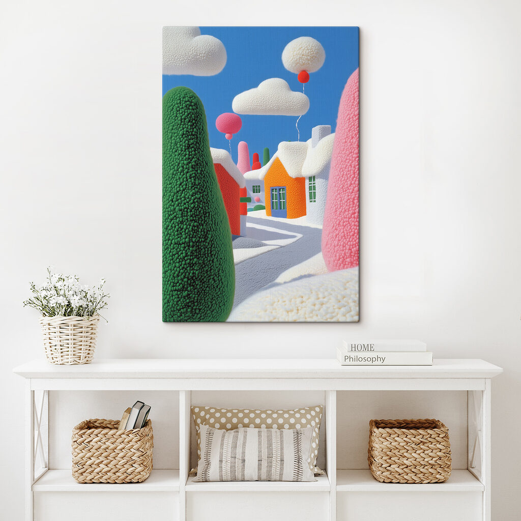 Droomstraat vol zachte vormen — interieur 2