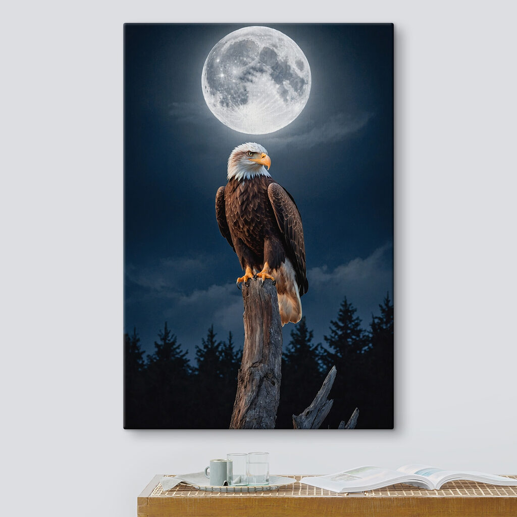 Zeearend onder volle maan — interieur 3
