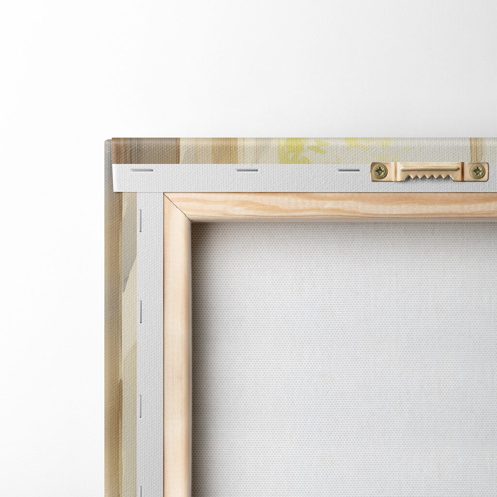 Gedekte tafel in raamlicht — achterkant