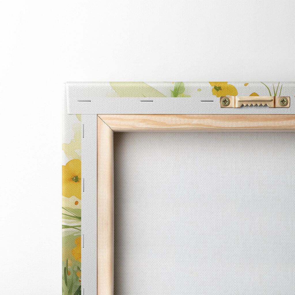 Soep tussen zonnige bloemen — achterkant