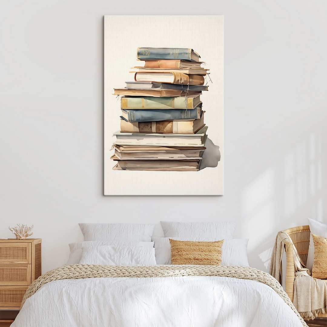Een stapel oude boeken — interieur 1