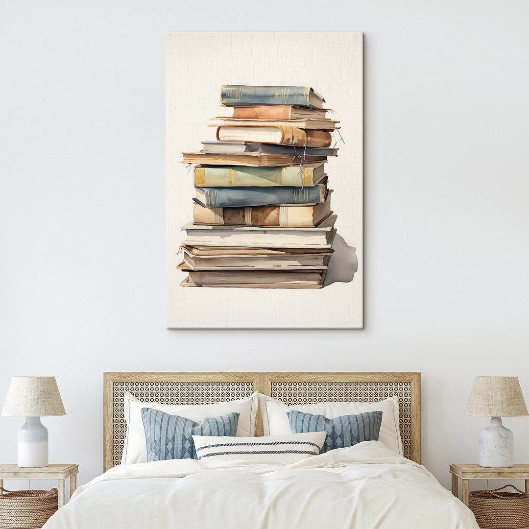 Een stapel oude boeken — interieur 2