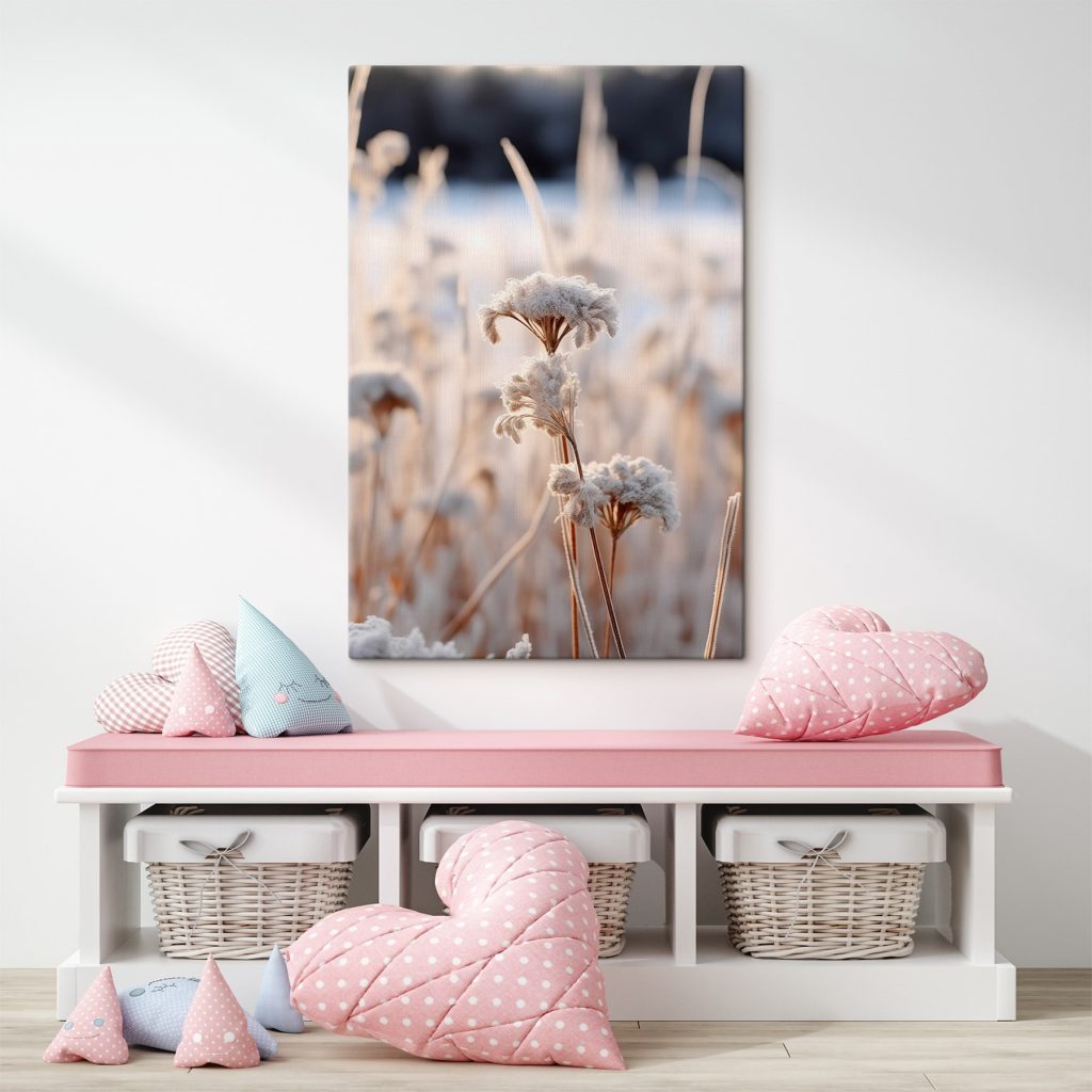 Winterrijp op fijne bloemstelen — interieur 2
