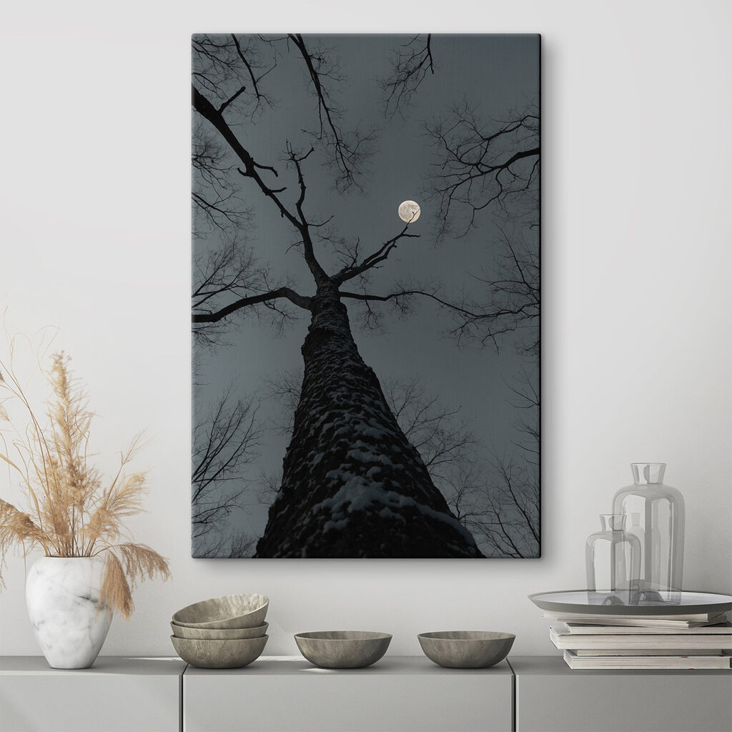 Boomstam onder de maan — interieur 1