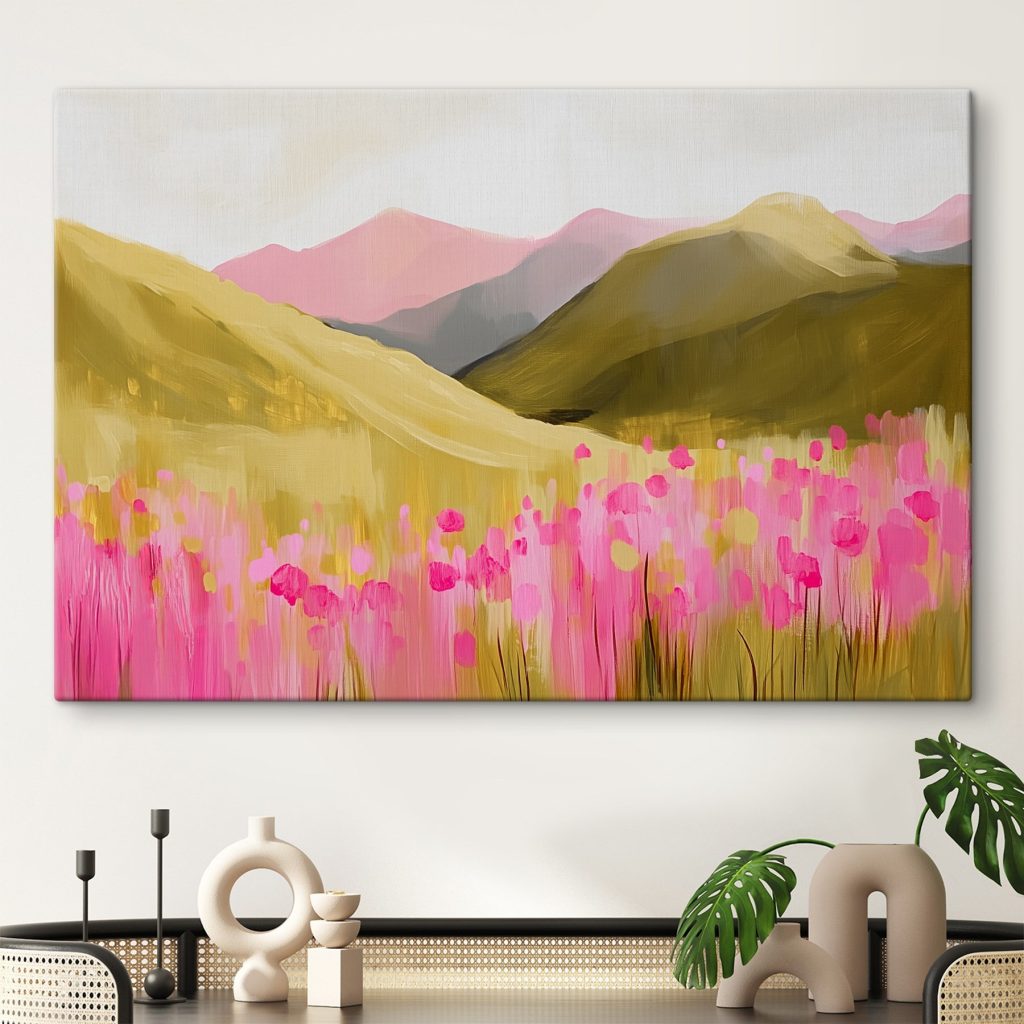 Roze bloei voor hellingen — interieur 1