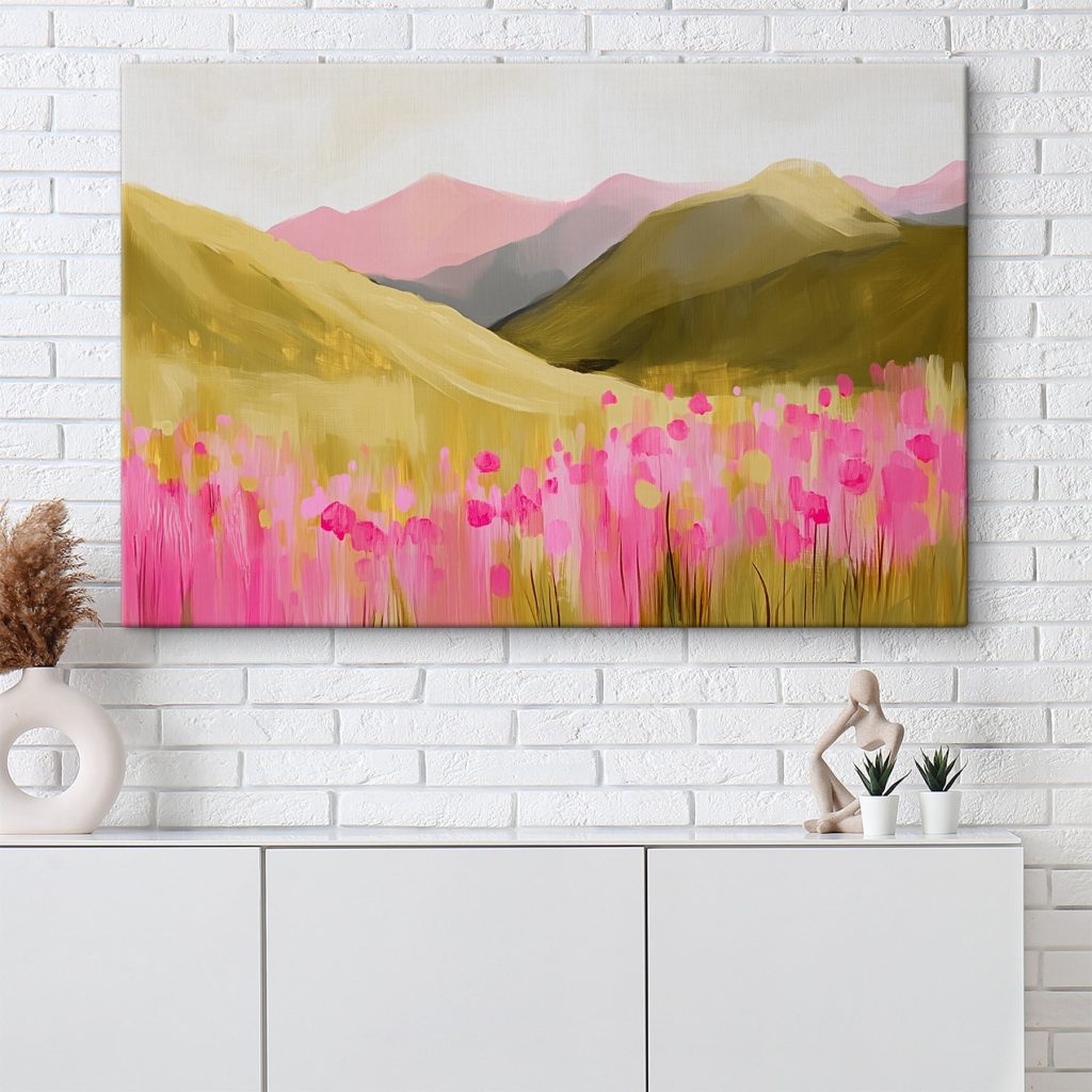 Roze bloei voor hellingen — interieur 2