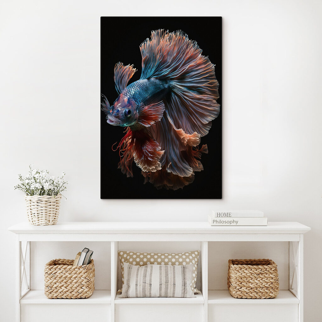 Een kempvis in nachtkleur — interieur 1