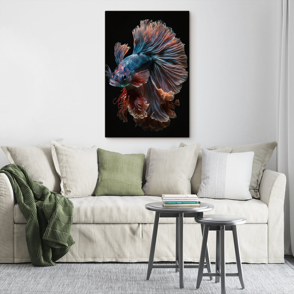 Een kempvis in nachtkleur — interieur 2