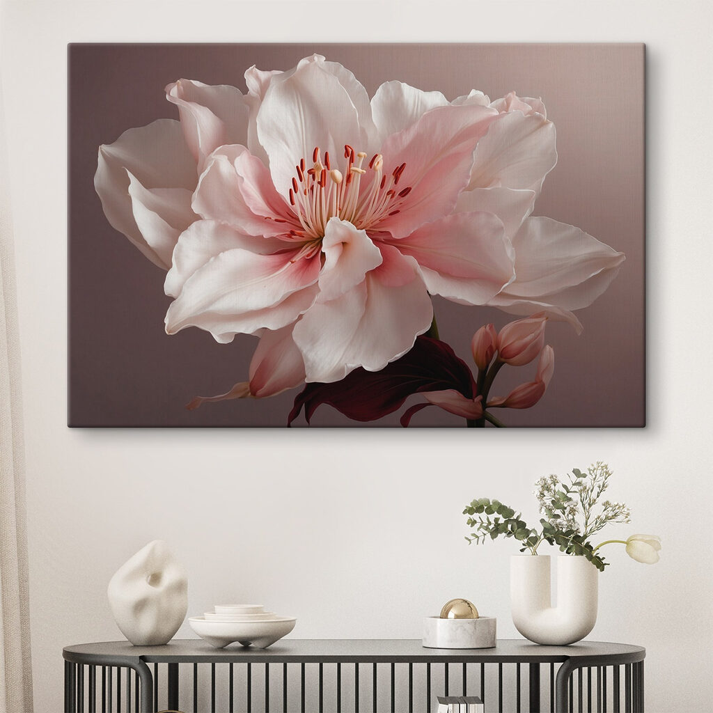 Een bloem in rozewit — interieur 2