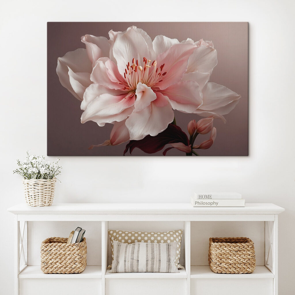 Een bloem in rozewit — interieur 3