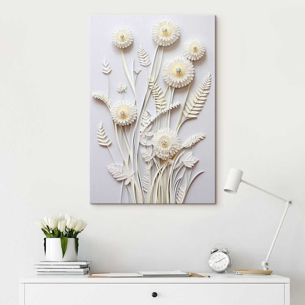 Veldbloemen in fijne laagjes — interieur 1