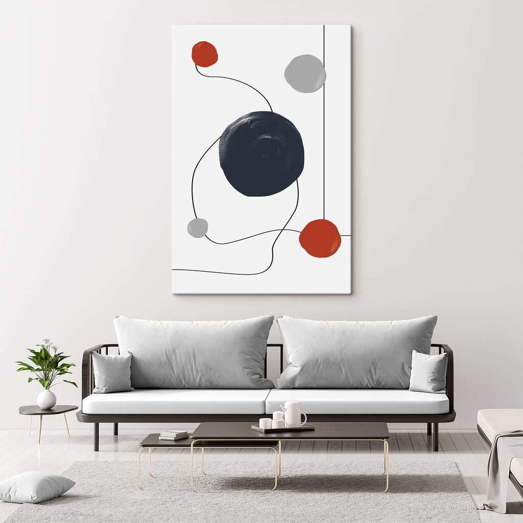 Cirkels aan dunne lijn — interieur 2