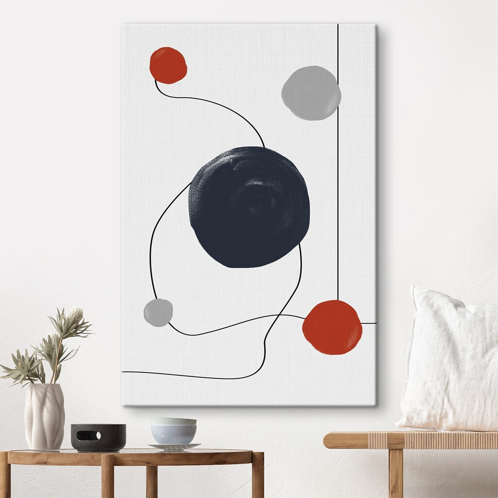 Cirkels aan dunne lijn — interieur 1