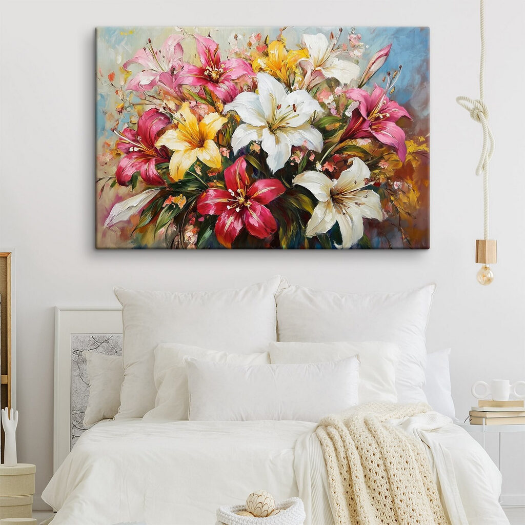 Lelies in alle zomerkleuren — interieur 1