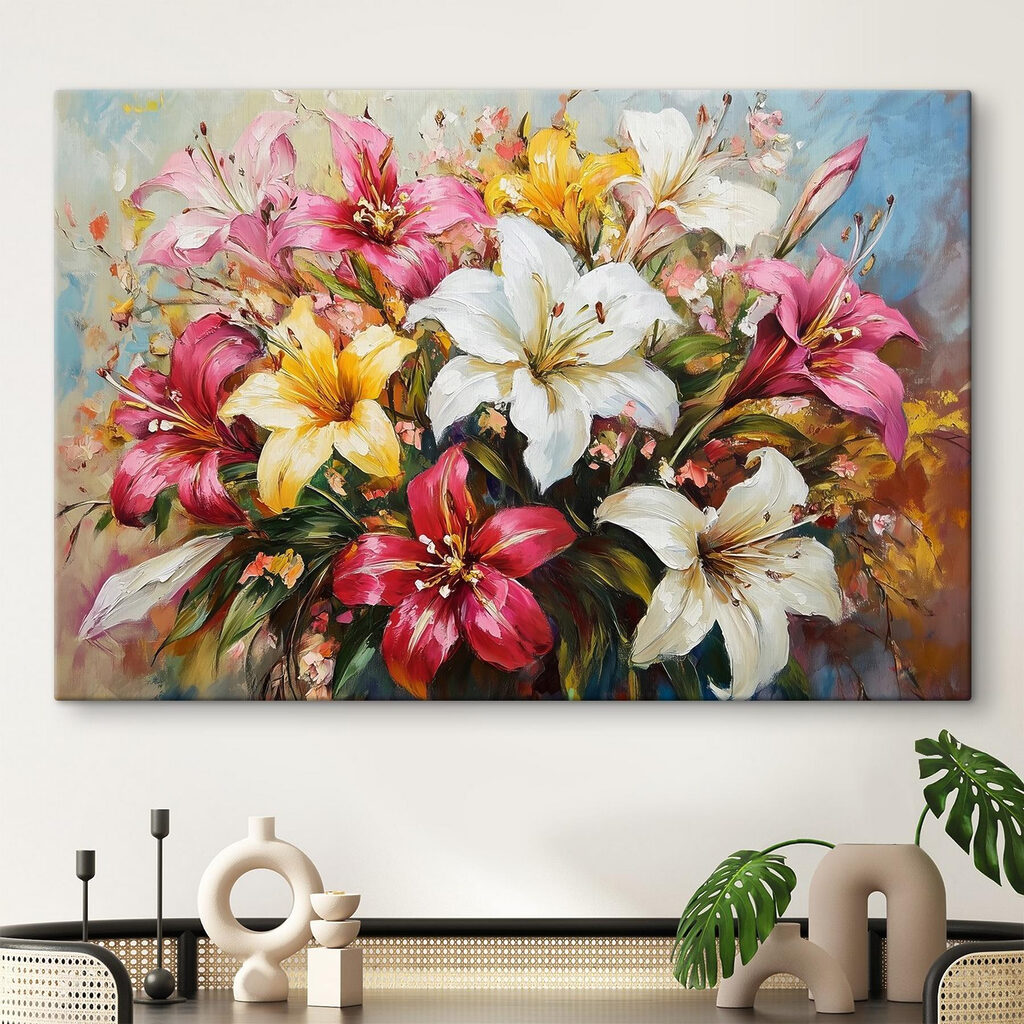Lelies in alle zomerkleuren — interieur 2