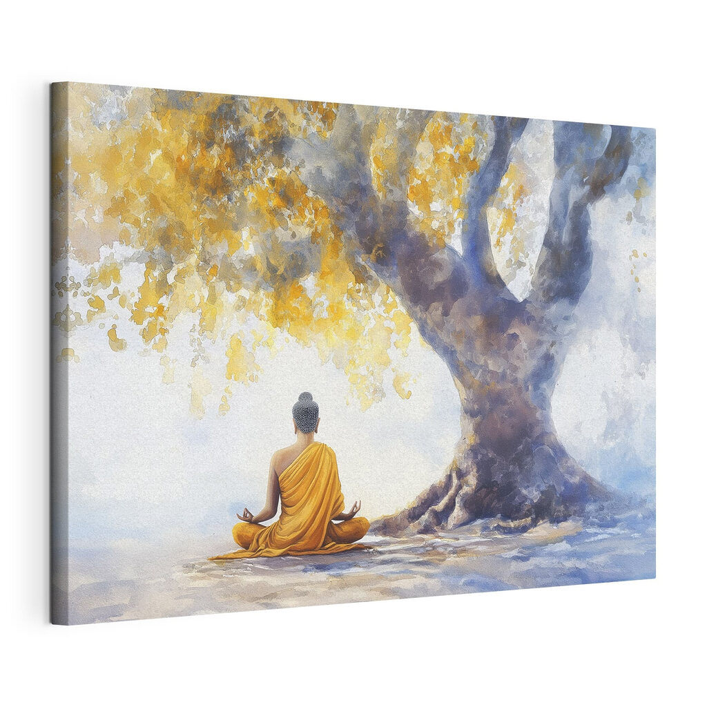 Meditatie onder gouden boom — productweergave