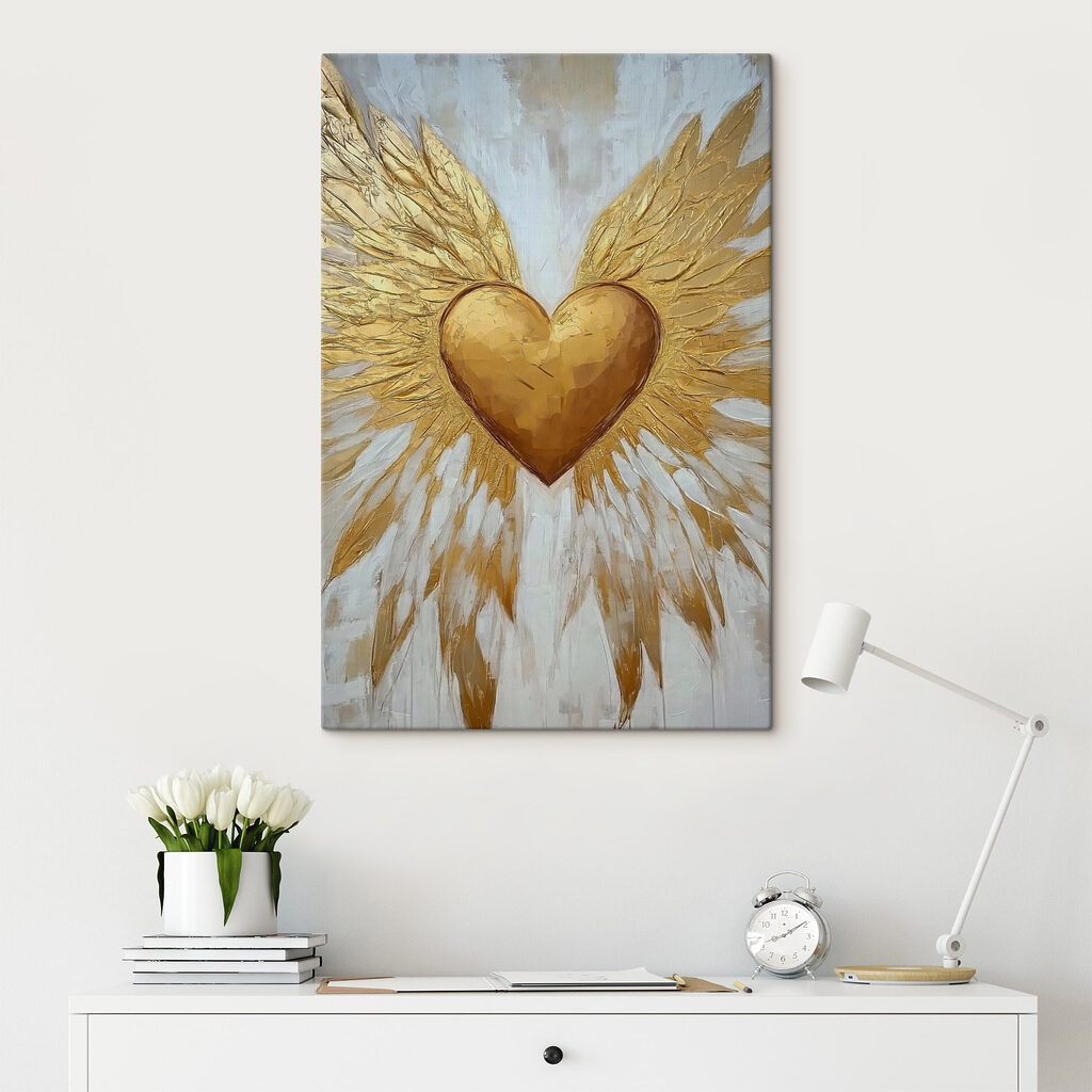 Hart met gouden vleugels — interieur 1