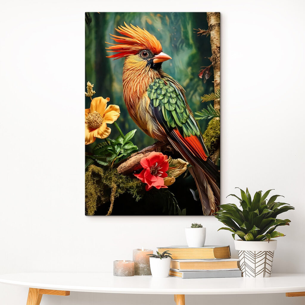Een kuifvogel in tropenbloei — interieur 2