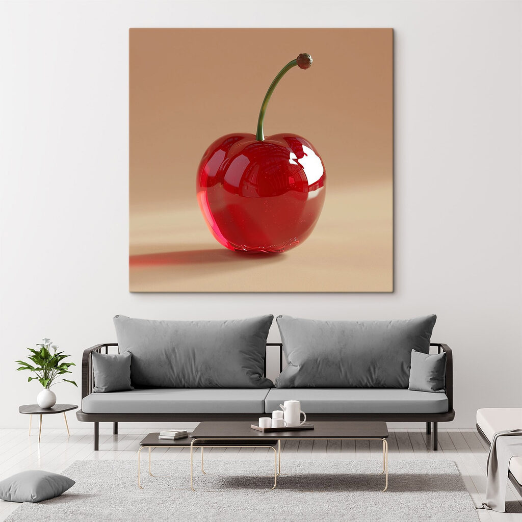 Kers in rode spiegelglans — interieur 2