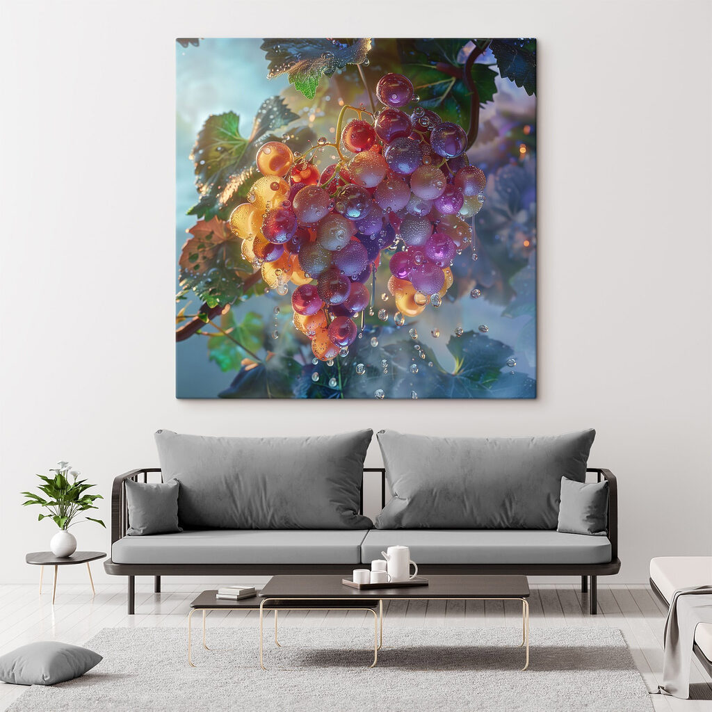 Druiven vangen alle kleuren — interieur 2