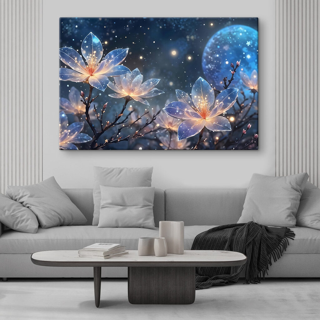 Bloementakken in een sterrennacht — interieur 2