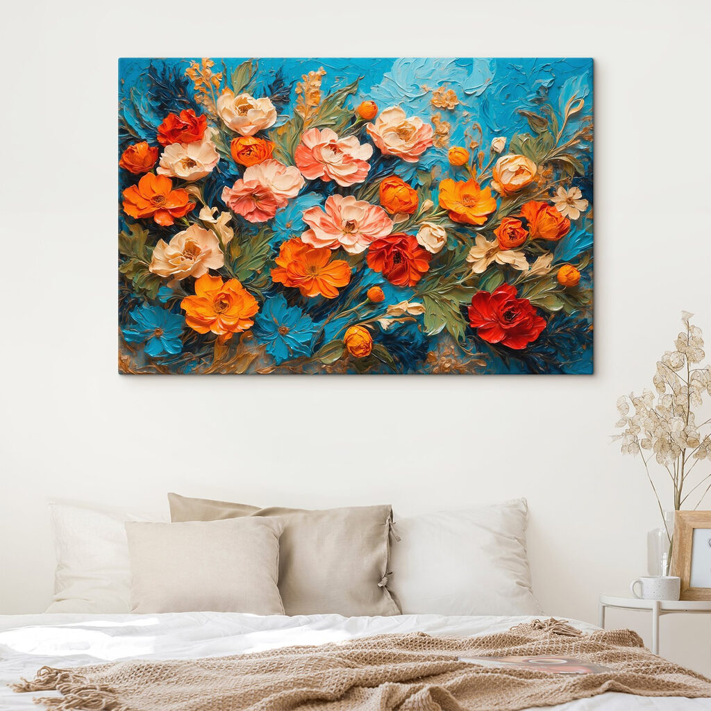 Rozen tussen turquoise streken — interieur 2