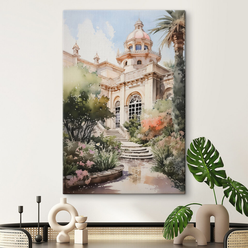 Koepel achter de bloementuin — interieur 1
