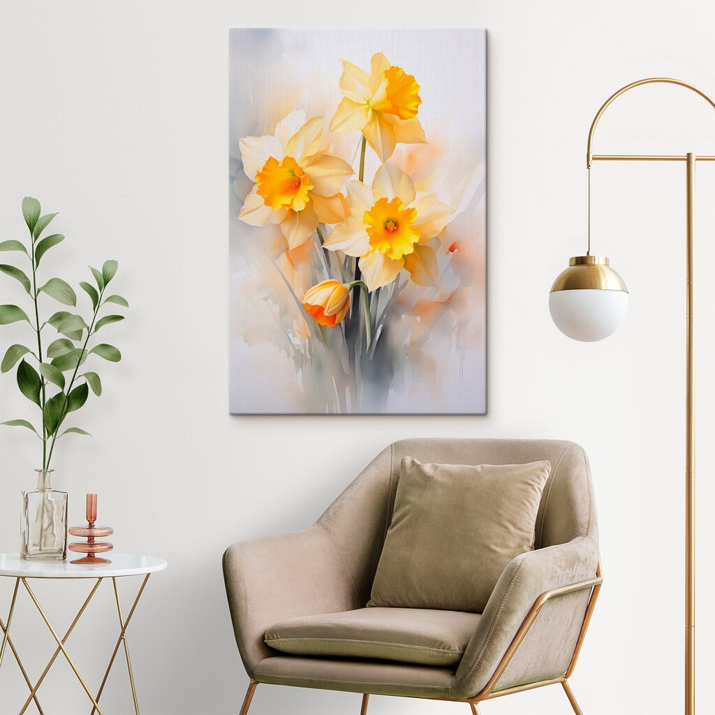 Narcissen met warme trompetten — interieur 2