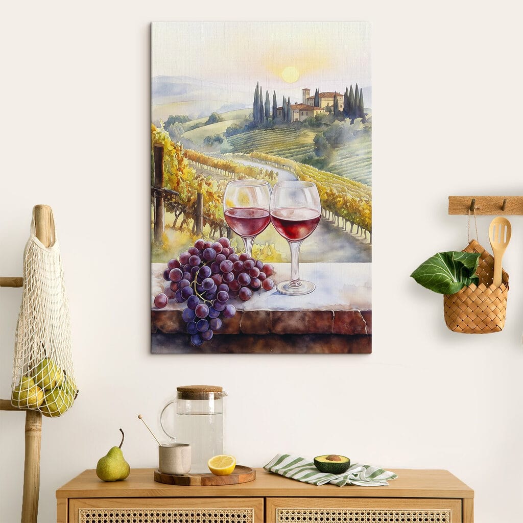 Druiven bij de wijnhoeve — interieur 2