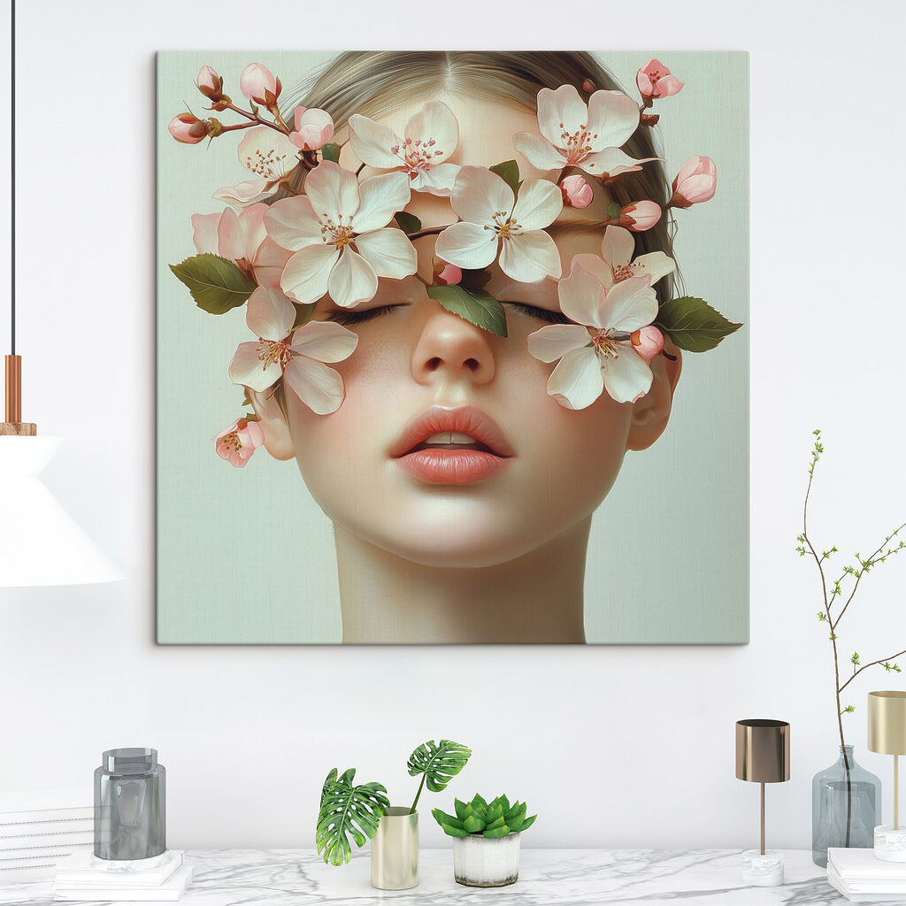 Bloesems voor de ogen — interieur 1