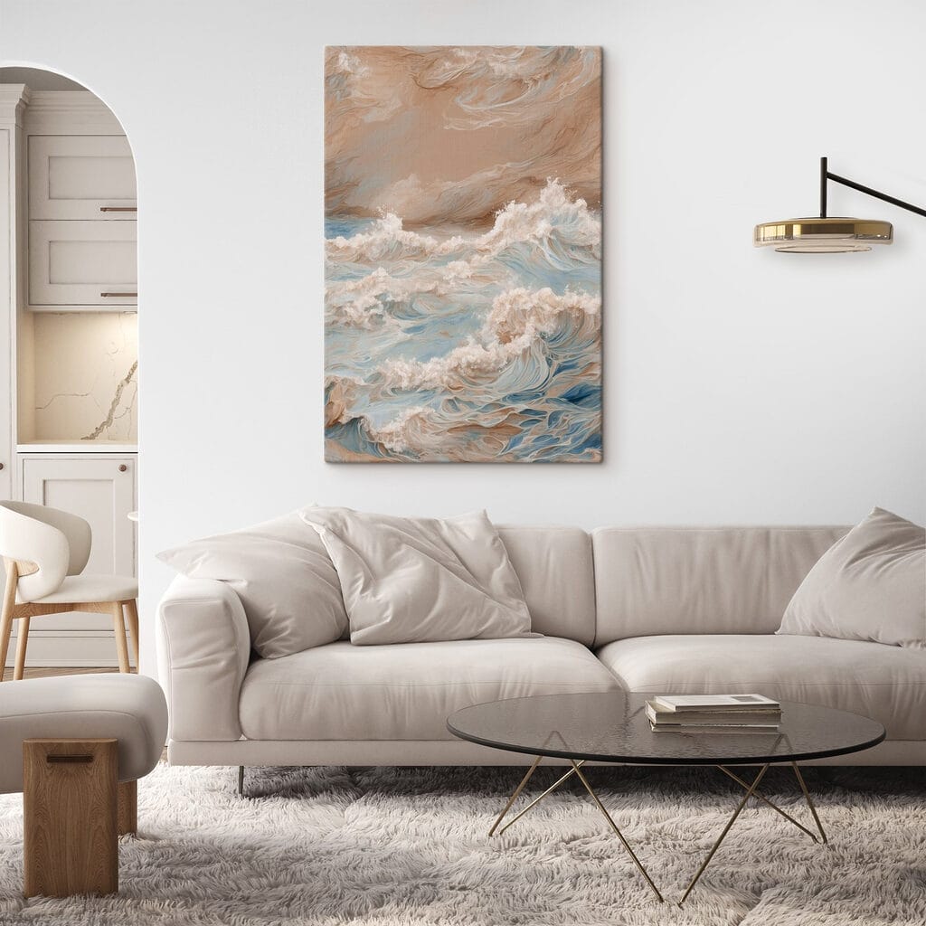 Witte branding onder beige — interieur 2