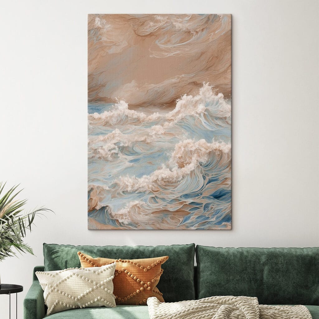 Witte branding onder beige — interieur 3