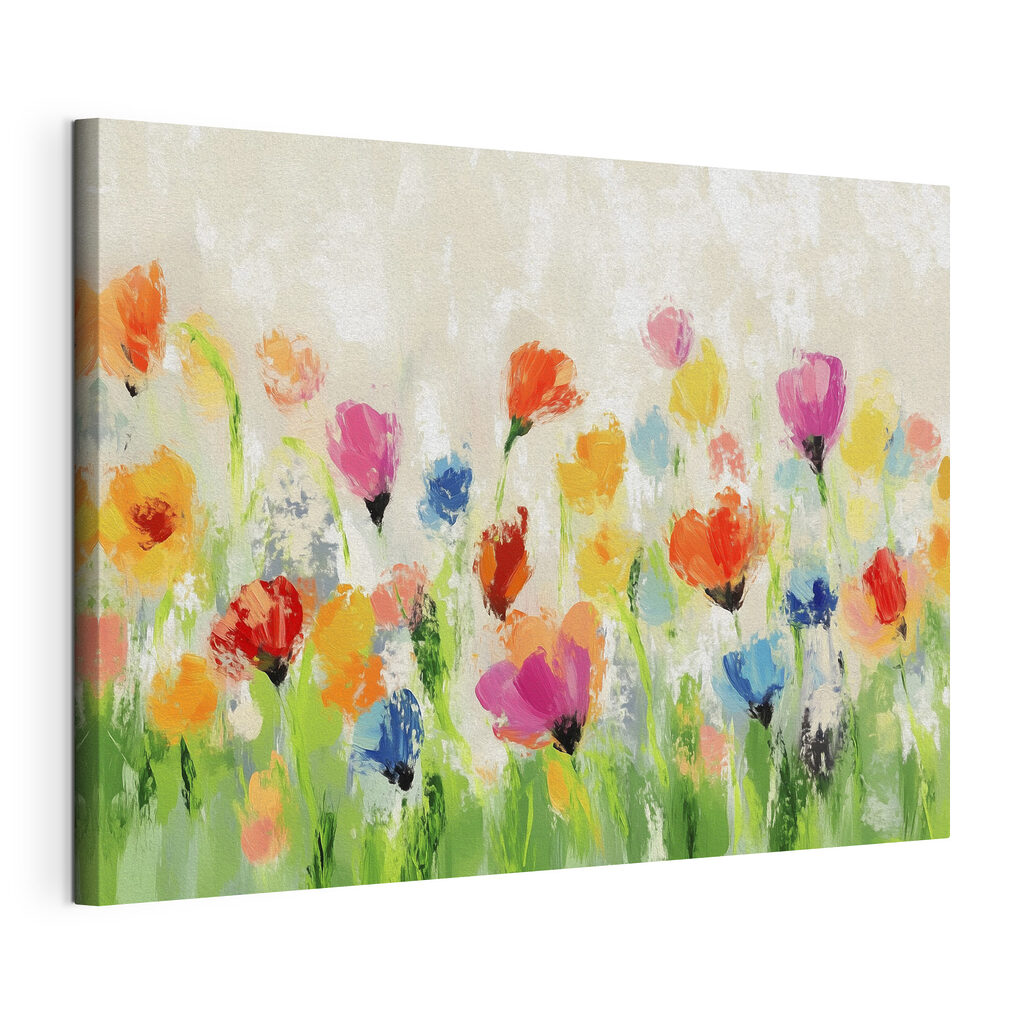 Veldbloemen in kleurige toetsen — productweergave