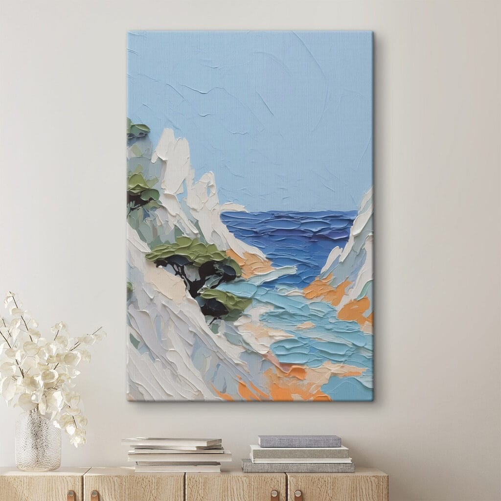 Inham tussen witte rotsen — interieur 1