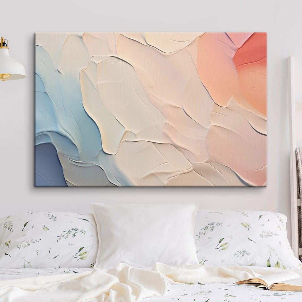 Pastelvlakken met zachte randen — interieur 1