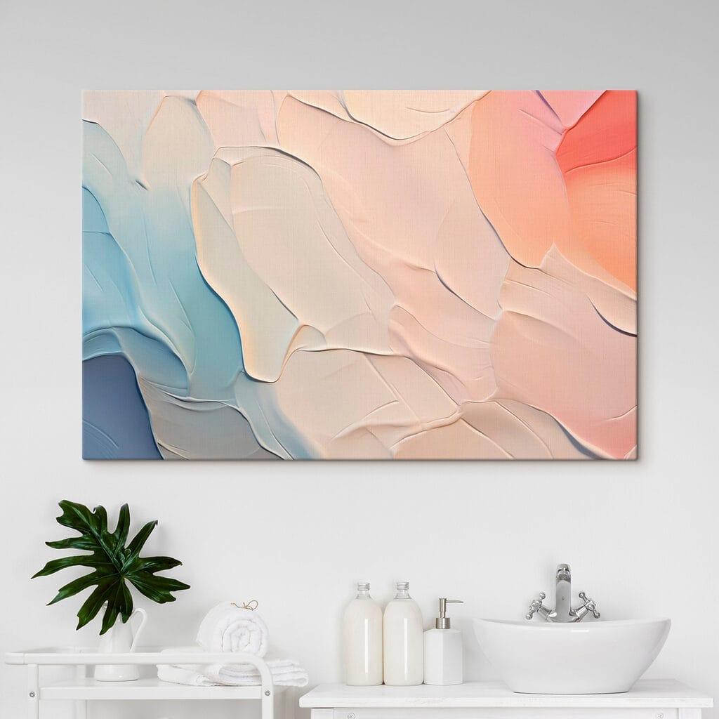 Pastelvlakken met zachte randen — interieur 2