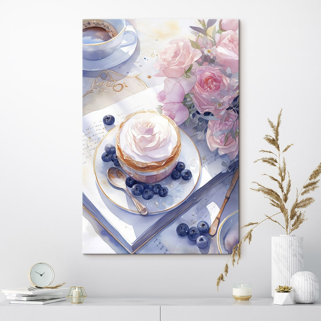 Rozengebak bij blauwe bessen — interieur 2