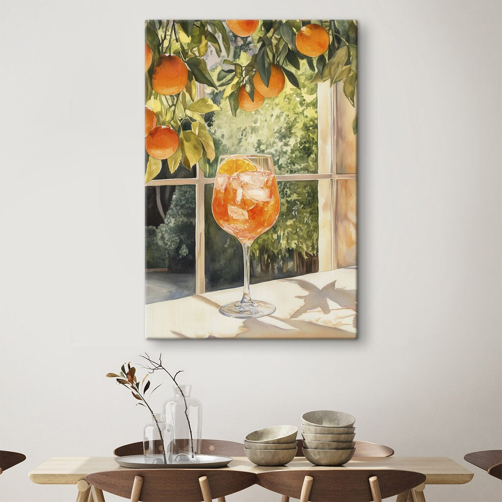 Spritz onder sinaasappeltakken — interieur 1