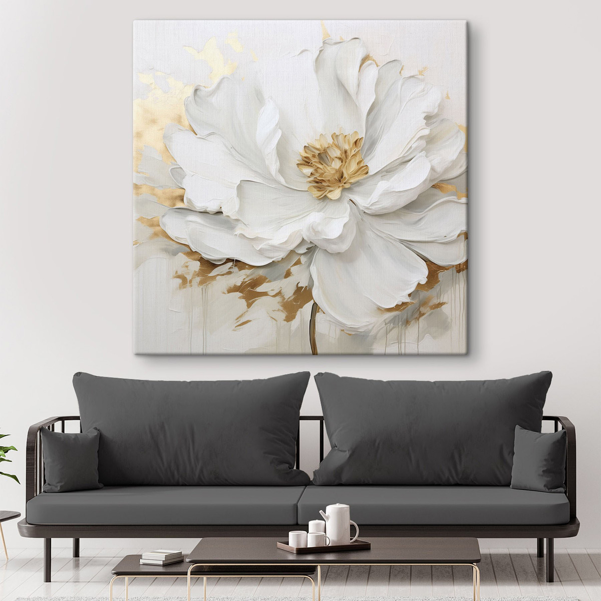 Grote bloem — interieur 1
